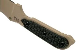 TOPS Knives TOPS Mil-SPIE Elite Black Canvas Micarta MIL3-ELITE Survival Knife -Knives Store TK MIL3 ELITE 04 tops knives