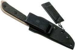 TOPS Knives TOPS Mil-SPIE Elite Black Canvas Micarta MIL3-ELITE Survival Knife -Knives Store TK MIL3 ELITE 08 tops knives