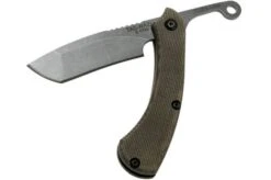 TOPS Knives TOPS Tac-Raze 4 Tanto TRAZ-04 Micarta, Friction Folder Pocket Knife -Knives Store TK TRAZ 04 06 tops knives