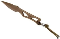 Spartan Blades Enyo Flat Dark Earth Neck Knife, SB2DE -Knives Store USSB2DE 04 spartan blades ussb2de 04