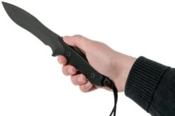 Spartan Blades Ronin Shinto, Black Blade, Black Handle, Outdoor Knife -Knives Store USSB47BKBKNLBK 06 spartan blades