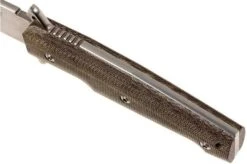 Viper Fate VT 4005 SWCV Stonewashed, Green Micarta, Fixed Blade -Knives Store VPVT4005SWCV 07 viper fate vt vpvt4005swcv 07