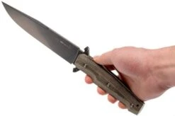 Viper Fate VT 4005 SWCV Stonewashed, Green Micarta, Fixed Blade -Knives Store VPVT4005SWCV 08 viper fate vt vpvt4005swcv 08