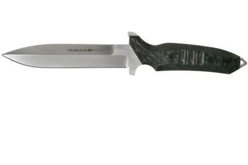 Viper Fearless VT4016FC Sleipner Satin, Carbon Fibre, Fixed Knife, Rumici Design