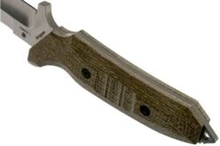 Viper Fearless VT4018CG Sleipner Stonewashed, Green Canvas Micarta, Fixed Knife, Rumici Design -Knives Store VPVT4018CG 04 viper