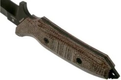 Viper Fearless VT4020CM Sleipner DLC, Brown Canvas Micarta, Fixed Knife, Rumici Design -Knives Store VPVT4020CM 04 viper