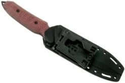 Viper Fearless VT4020CR Sleipner DLC, Red Canvas Micarta, Fixed Knife, Rumici Design -Knives Store VPVT4020CR 07 viper