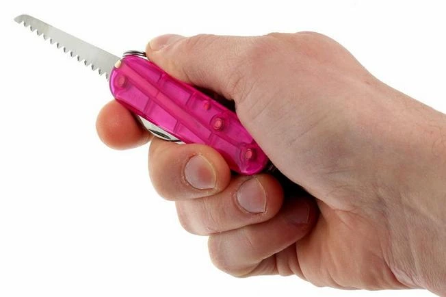 Victorinox Children's Army Knife, My First Victorinox With Saw, Pink 5 Victorinox Children's Army Knife, My First Victorinox With Saw, Pink - Image 5