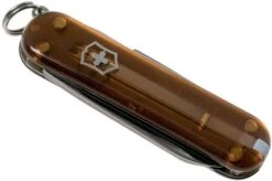 Victorinox Classic SD Translucent Colours, Chocolate Fudge 0.6223.T55G Swiss Pocket Knife -Knives Store VT0 6223 T55G 04 victorinox