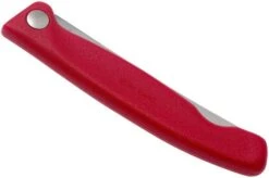 Victorinox SwissClassic 6.7831.FB Serrated Foldable Vegetable Knife, Red -Knives Store VT6 7831 FB 04 victorinox