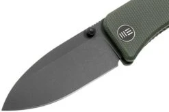 WE Knife Banter 2004F Green Micarta Pocket Knife, Ben Petersen Design -Knives Store WK2004F 03 we knife