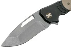 WE Knife JIXX 904B Pocket Knife, Tan G10, Mikkel Willumsen Design -Knives Store WK904B 03 we knife