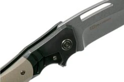 WE Knife JIXX 904B Pocket Knife, Tan G10, Mikkel Willumsen Design -Knives Store WK904B 07 we knife