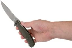 WE Knife 037, 910A Bronze Pocket Knife, Kellen Bogardus Design -Knives Store WK910A 08 we knife