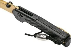 Willumsen Zero7, Z722BNG Black & Gold Pocket Knife -Knives Store WNZ722BNG 07 willumsen