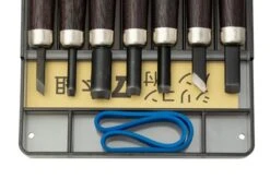 Yoshiharu H-7 Japanese Wood Carving Knives, Set Of 7 In Plastic Case 6 Yoshiharu H-7 Japanese Wood Carving Knives, Set Of 7 In Plastic Case -Knives Store YSH 020 03 yoshiharu